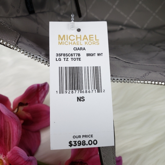 🌺Michael Kors Ciara tote and Wallet set white MK - Picture 5 of 8
